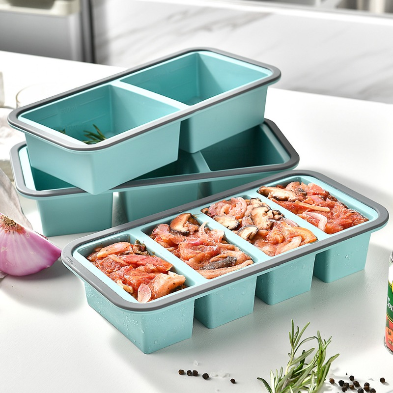 大型アイスキューブ冷凍型 - スープ、ソース、残り物、自家製 - Meal Prep Soup のレビューと価格