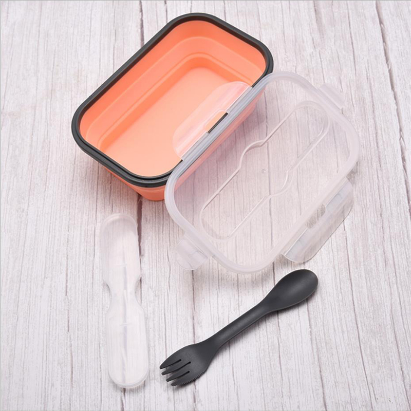 子供と大人のための折りたたみ式シリコンフードボックス,ヘルシ - Meal Prep Lunch Boxes のレビューと価格