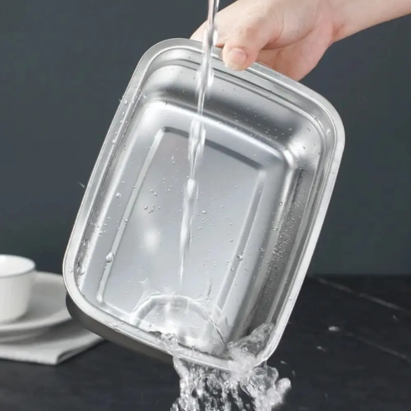 漏れ防止弁当箱 ステンレス製携帯弁当箱 密閉型食品グレード冷 - Meal Prep Lunch Boxes のレビューと価格