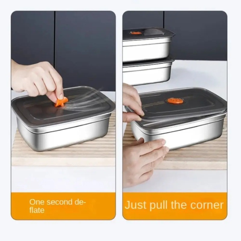 漏れ防止弁当箱 ステンレス製携帯弁当箱 密閉型食品グレード冷 - Meal Prep Lunch Boxes のレビューと価格