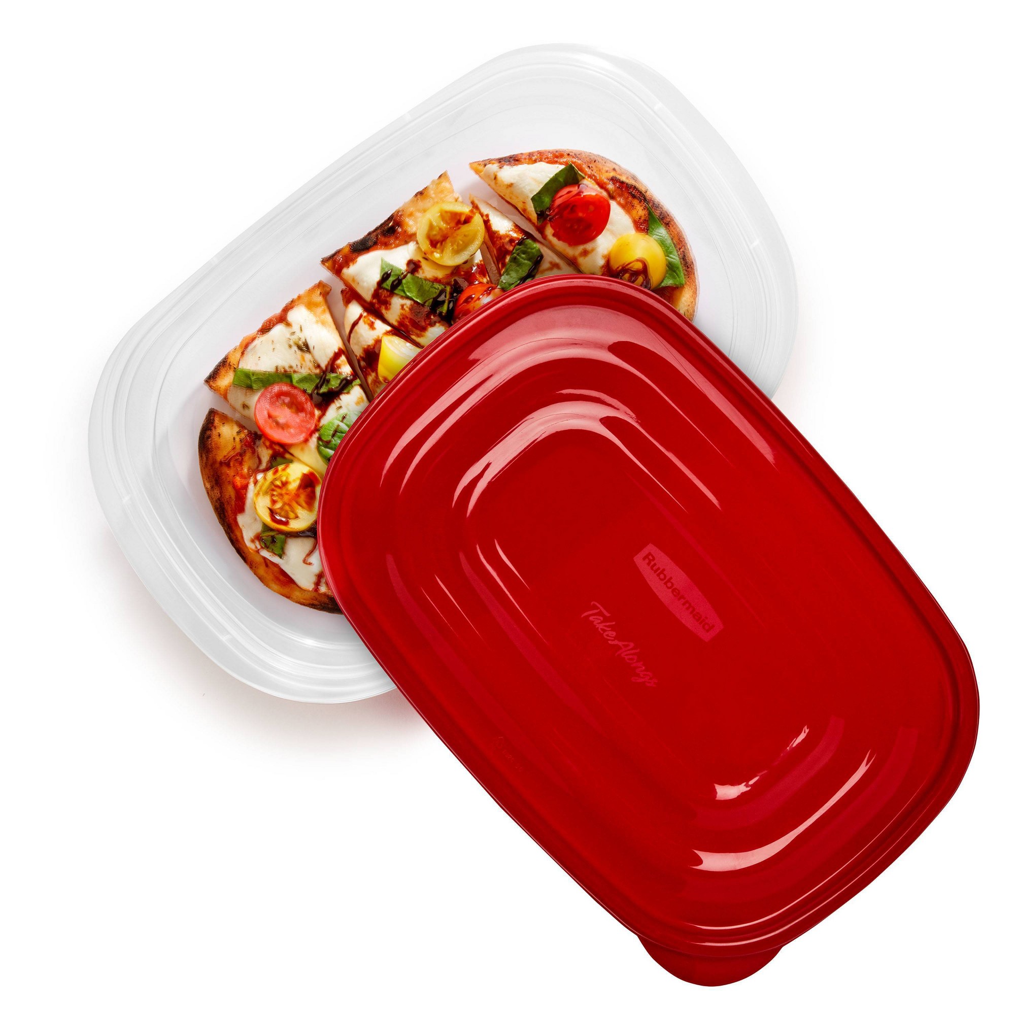 赤い長方形の食品保存容器3個（蓋付き）、4カップ用の再利用可 - Meal Prep Lunch Boxes のレビューと価格