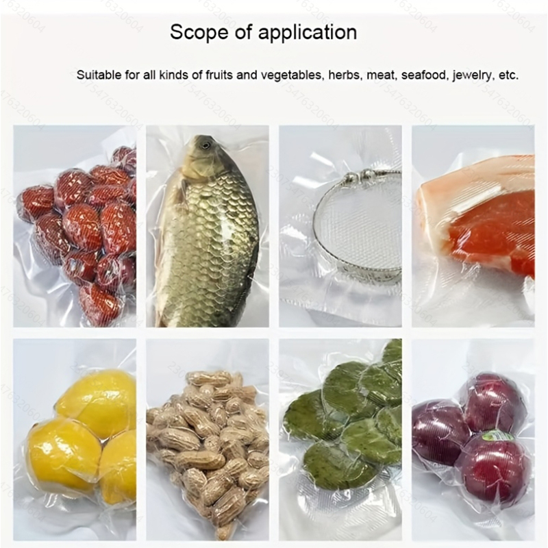 真空シーラーバッグ4個：4ロール（M/L/XL幅）、各3m。 - Meal Prep Co のレビューと価格