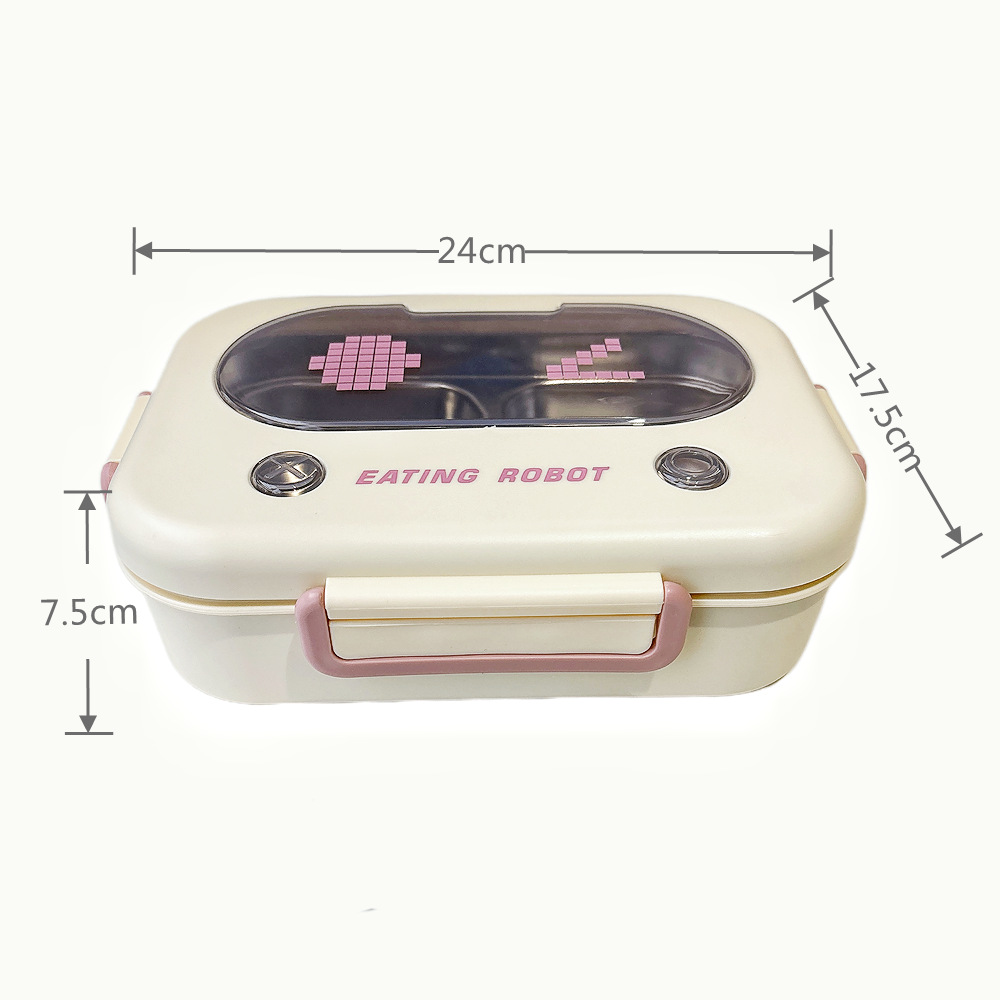 保温弁当箱ステンレス鋼ランチコンテナ漏れ防止食品保存オーガナ - Meal Prep Lunch Boxes のレビューと価格