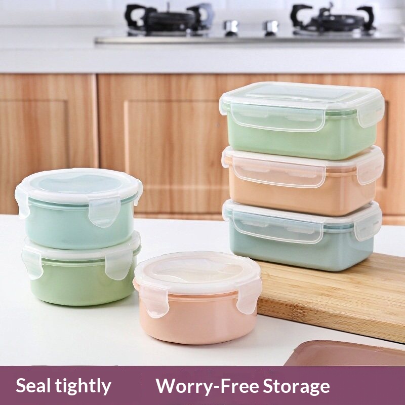 気密食品保存容器 BPAフリー スタッカブル 漏れ防止 ラン - Meal Prep Lunch Boxes のレビューと価格