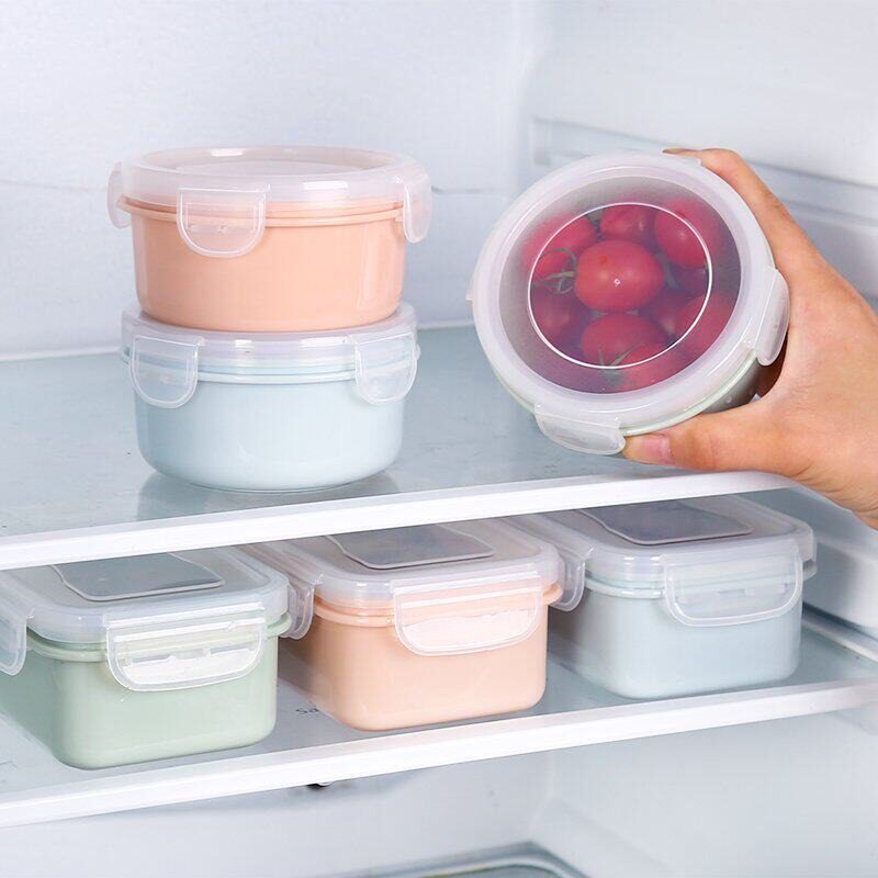気密食品保存容器 BPAフリー スタッカブル 漏れ防止 ラン - Meal Prep Lunch Boxes のレビューと価格