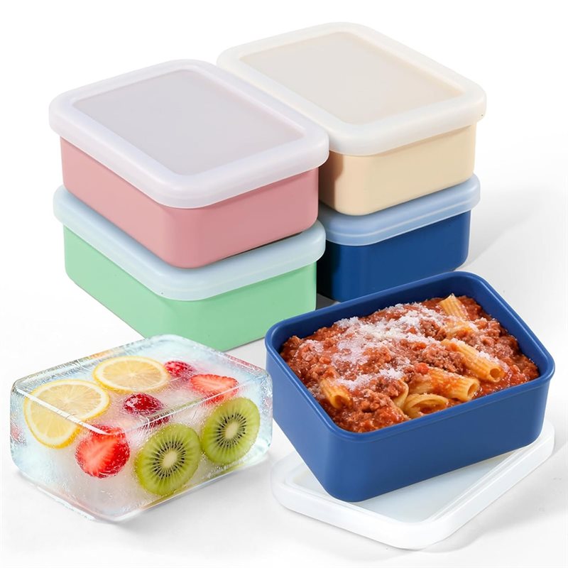 AB33-4個入りシリコン製冷凍庫用型 蓋付き スープ、ソー - Meal Prep Soup のレビューと価格
