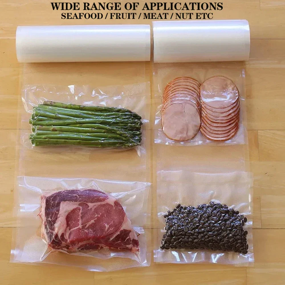 食品用真空バッグ1ロール、真空食品保存バッグ、BPAフリー、 - Meal Prep Co のレビューと価格