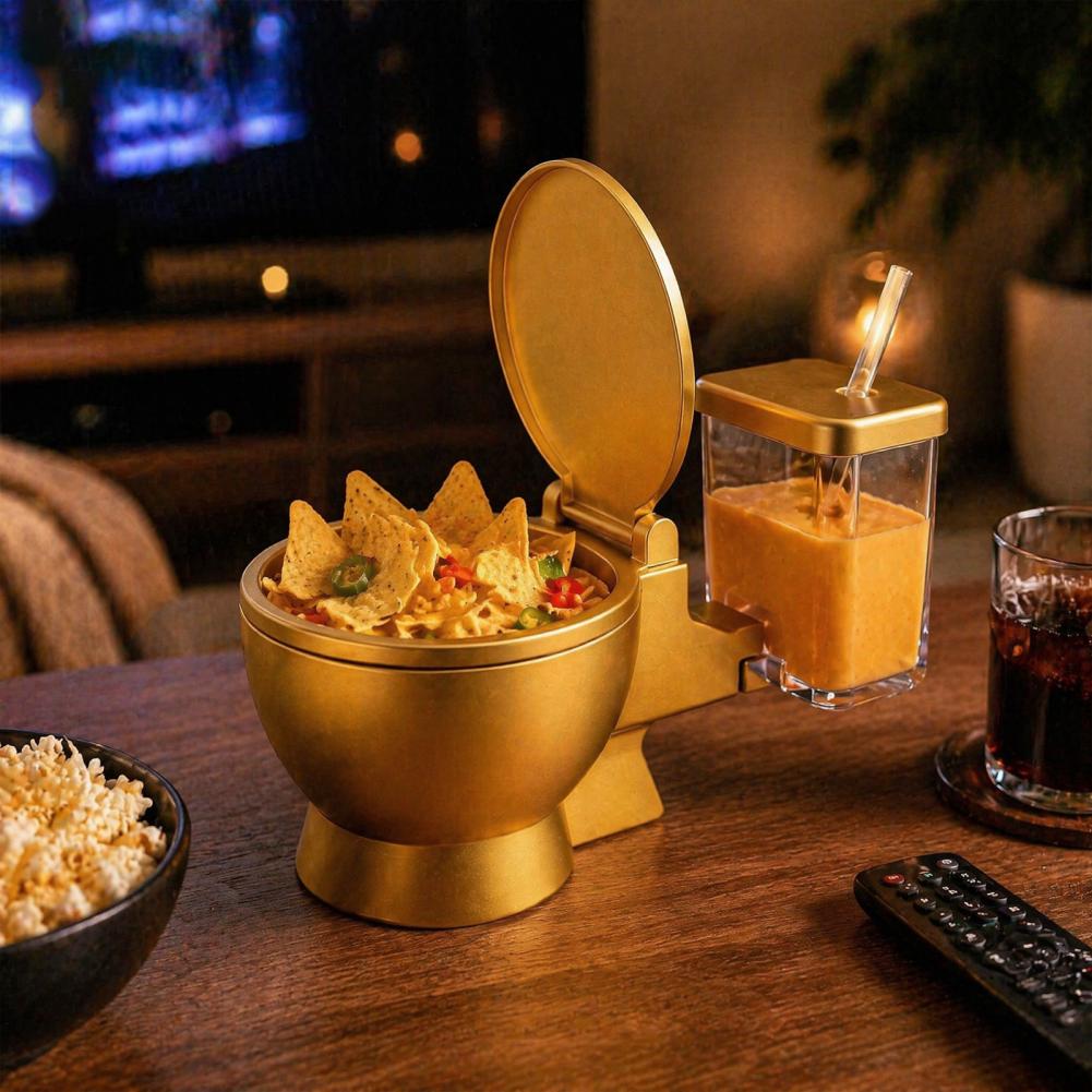 トイレ型ラーメンボウルセット、内蔵ドリンクカップとストローデ - Meal Prep Soup のレビューと価格