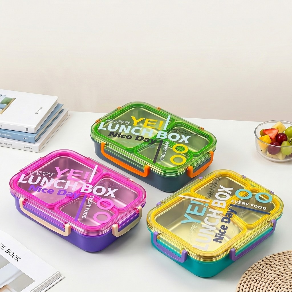 電子レンジ対応304ステンレス製弁当箱、仕切り付き食品保存容 - Meal Prep Lunch Boxes のレビューと価格