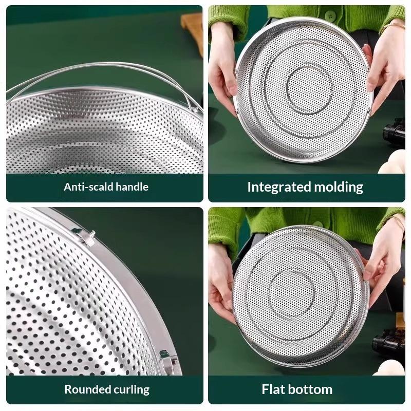 ステンレス製圧力鍋蒸し器、耐熱ハンドル付き、食事の準備、シー - Meal Prep Co のレビューと価格